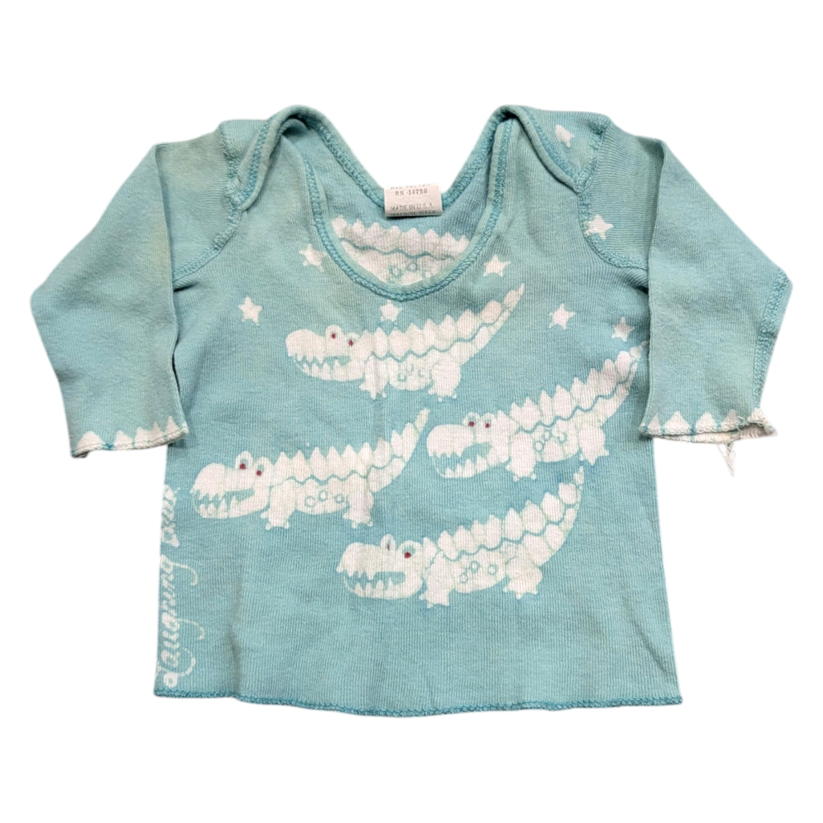 80s Youth Alligator Baby Longsleeve T Shirt