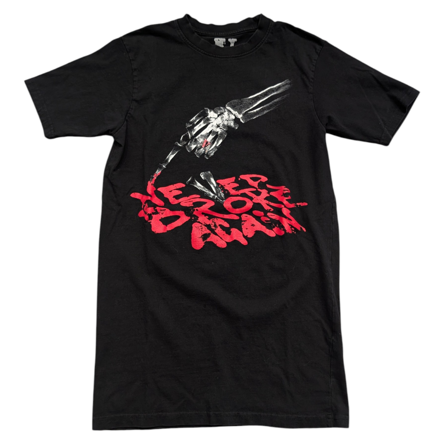 Modern Vlone x Never Broke Again Skeleton T shirt