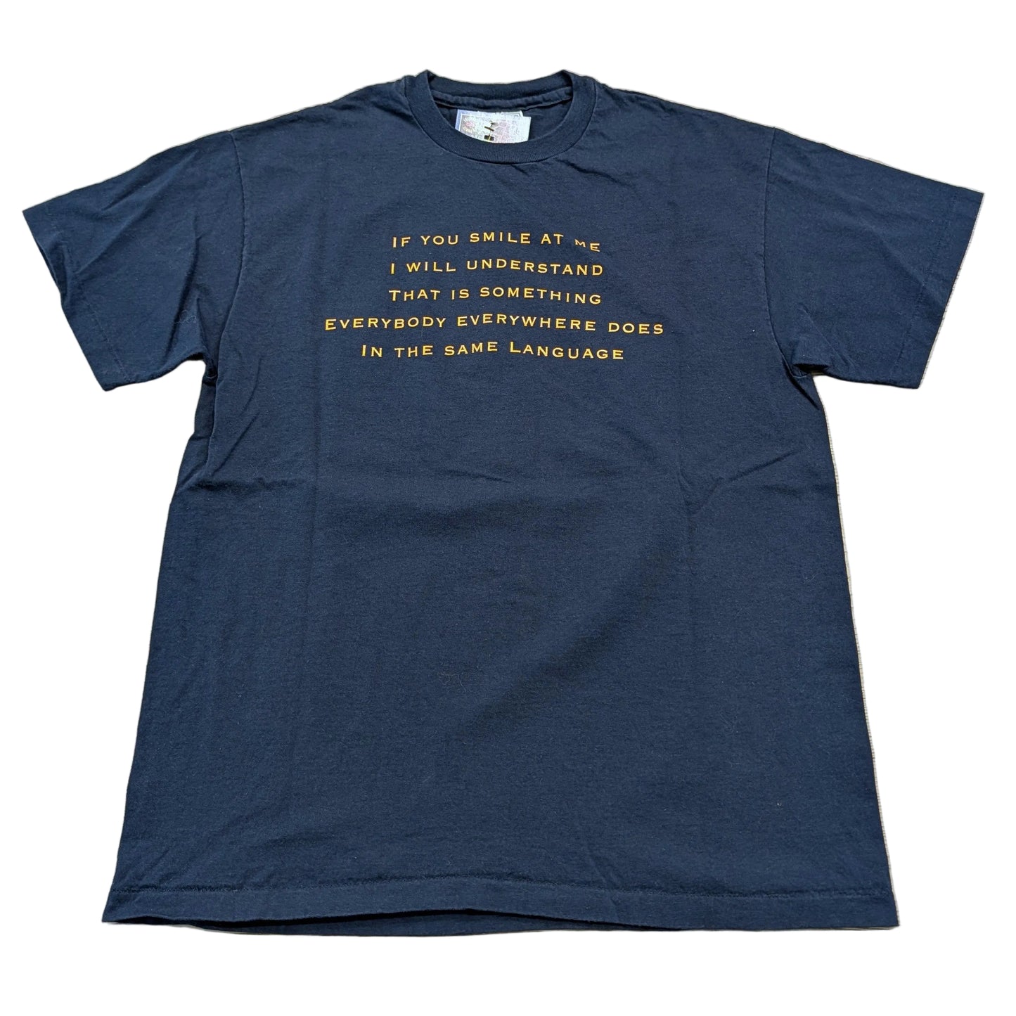 1992 Crosby Stills & Nash Wooden Ships Lyrics T shirt