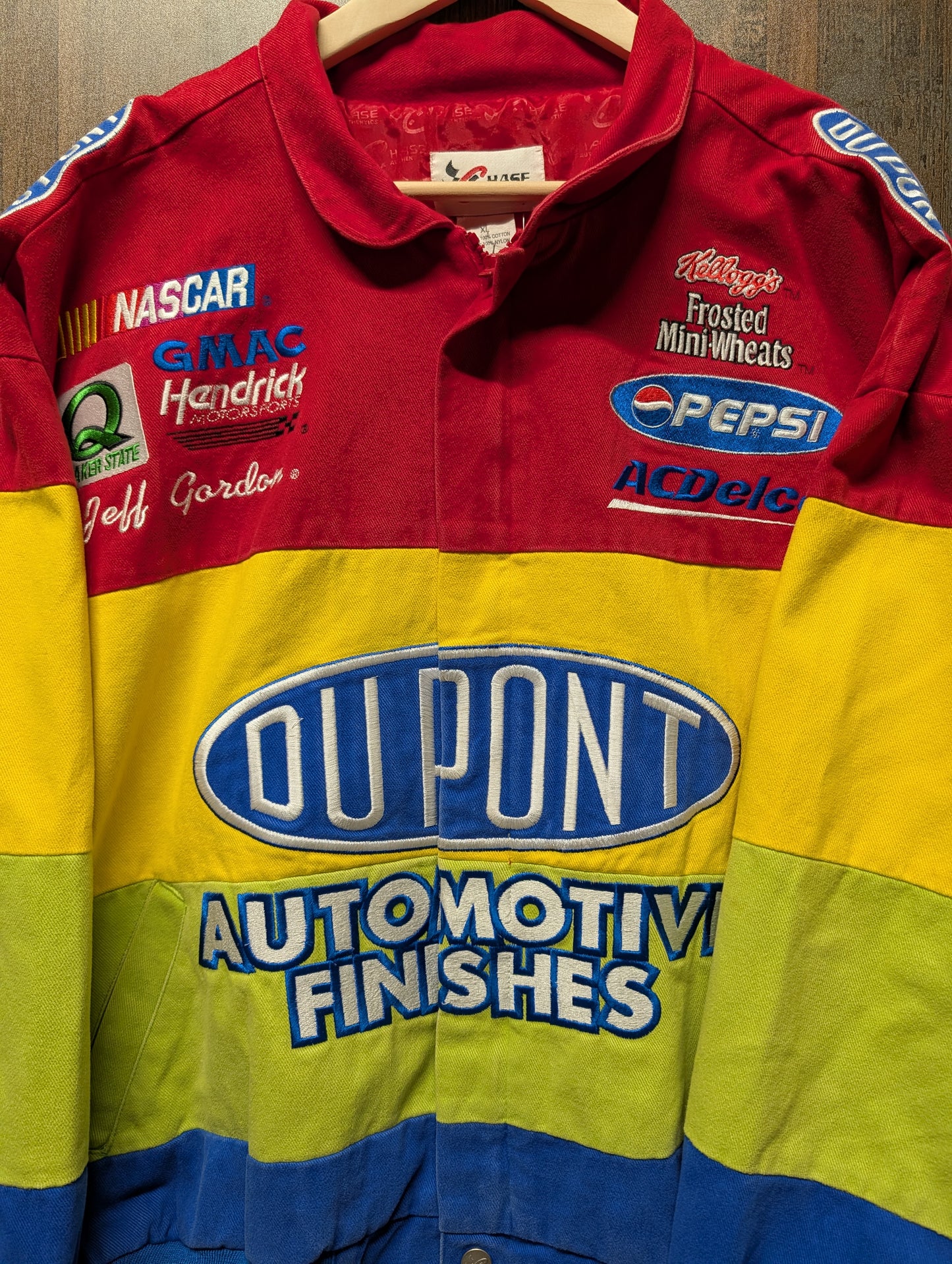 90s / Y2K Jef Gordon Dupont Chase NASCAR Jacket