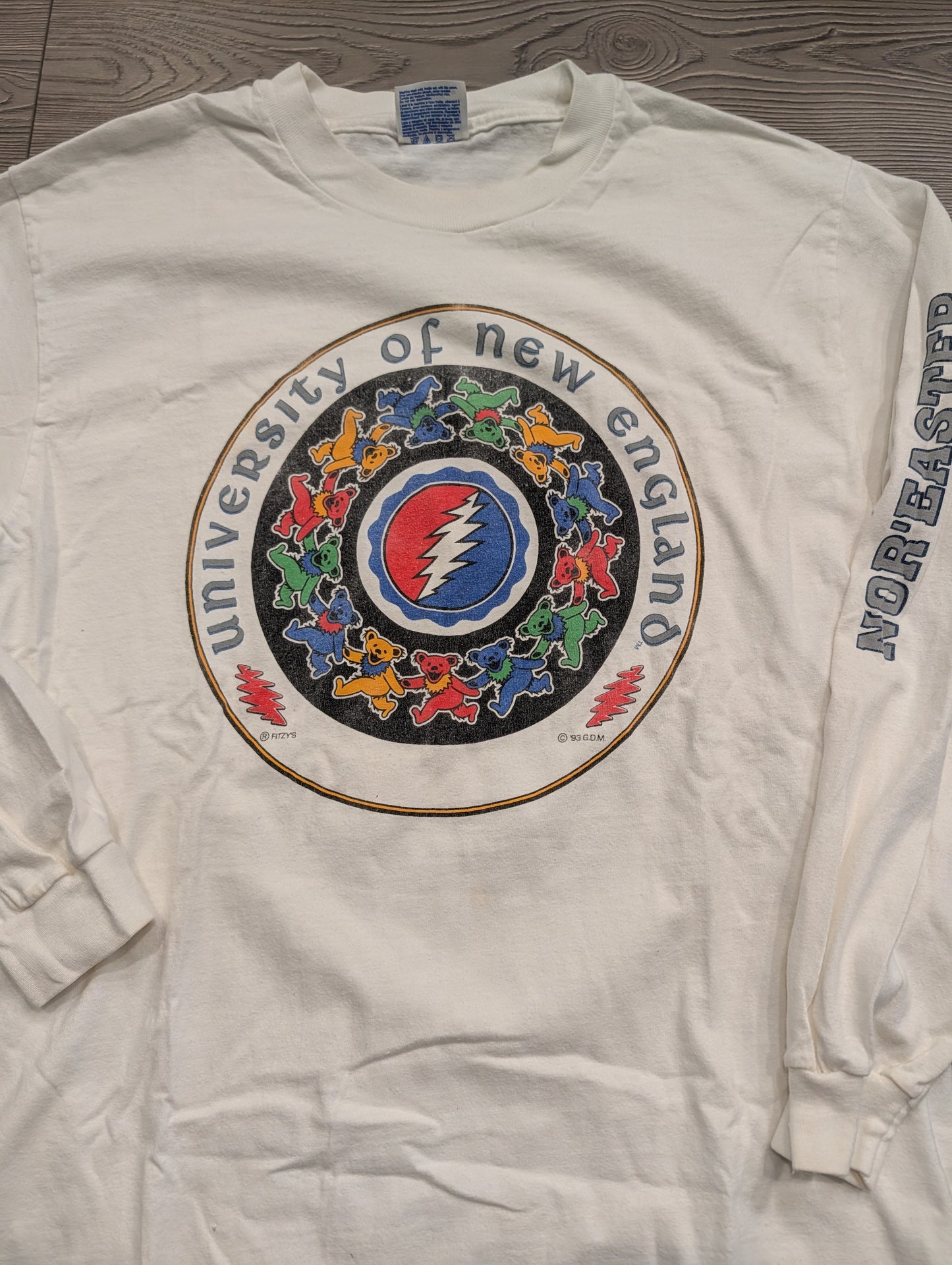 1993 Greatful Dead University of New England Long Sleeve T shirt