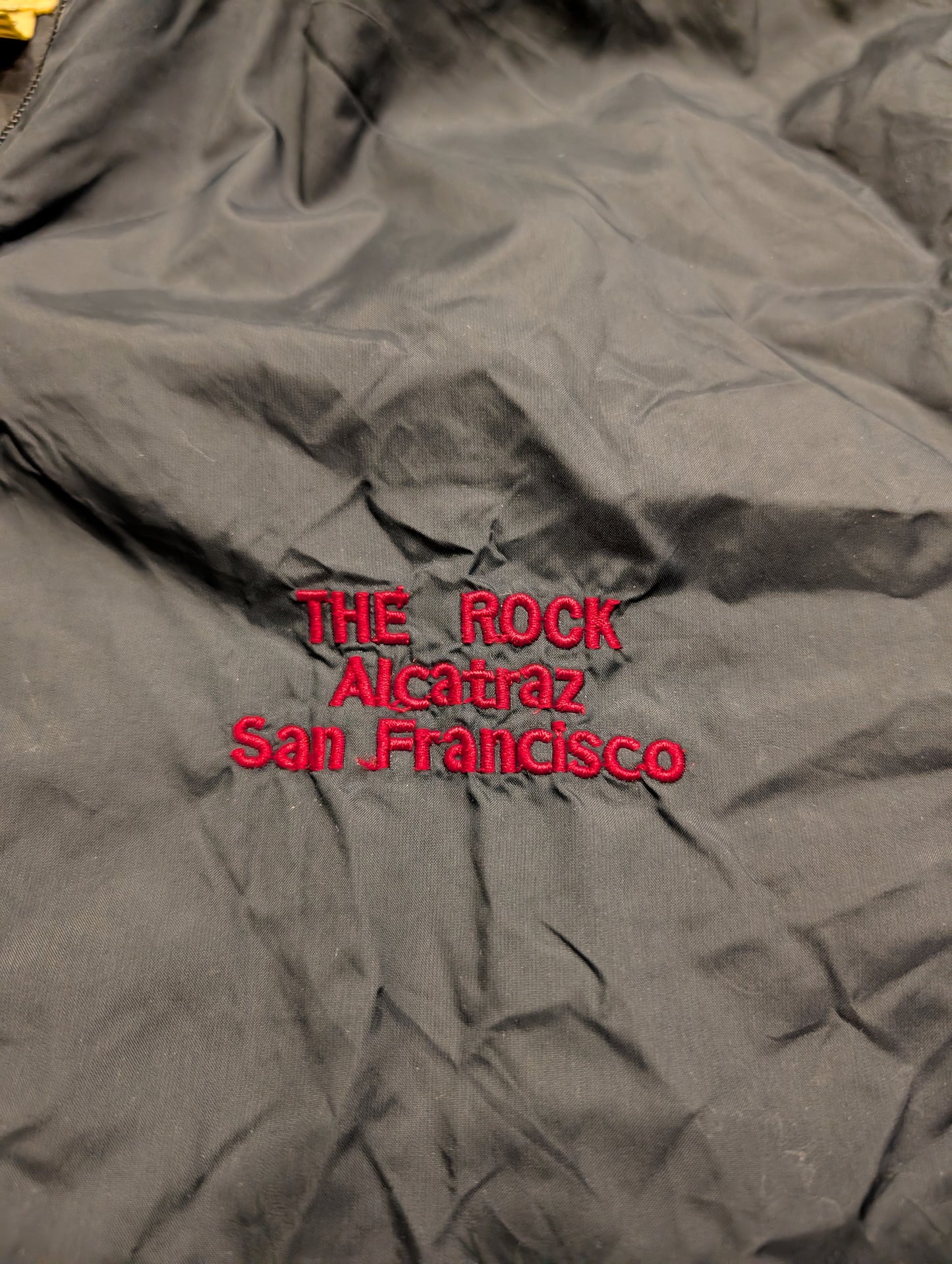 80's/90's The Rock Alcatraz Zip Up Windbreaker