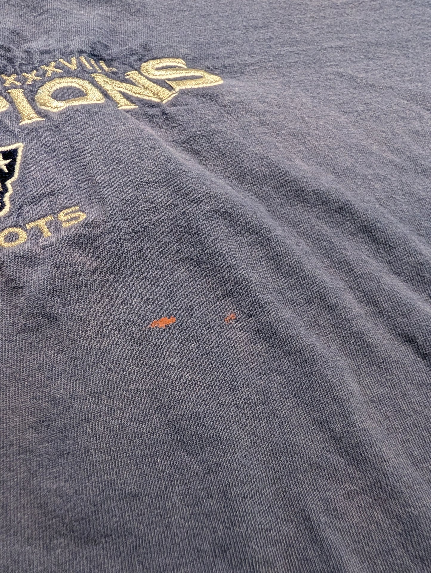 Super Bowl XXXVIII Champions New England Patriots short-sleeved T-shirt