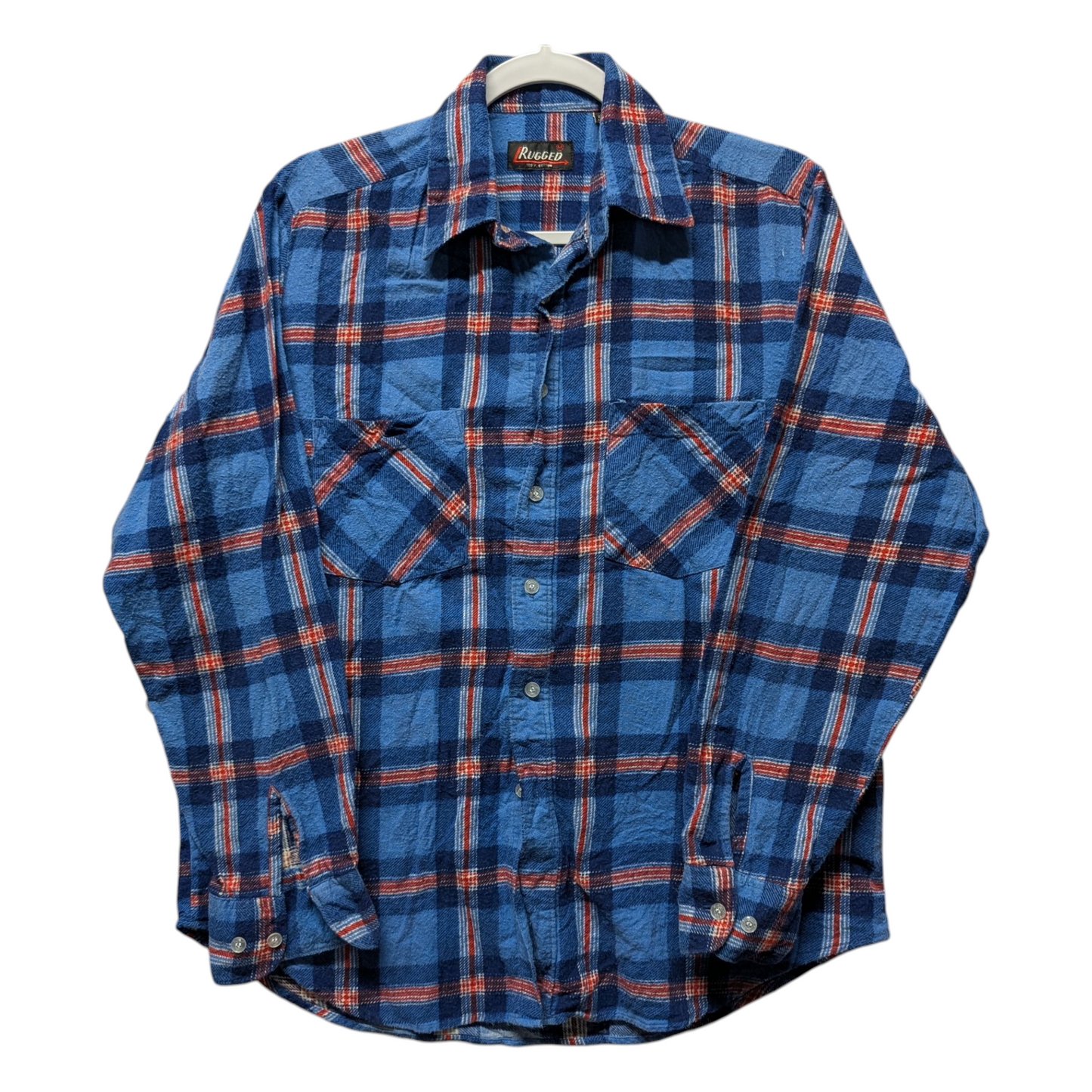 90s / Y2K Rugged Flannel Button Up Shirt