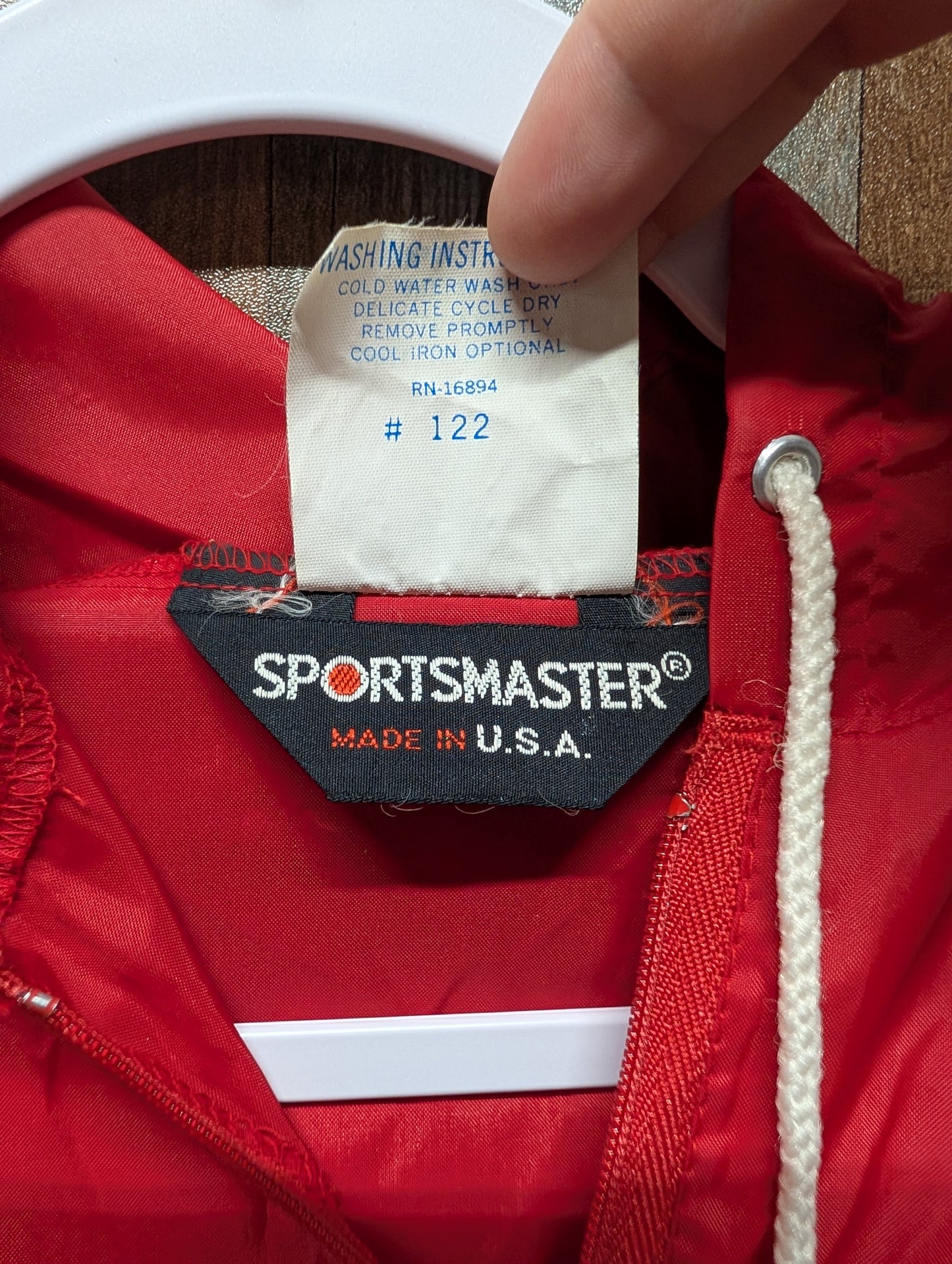 1987 Emma Willard School Field Hockey Windbreaker Jacket