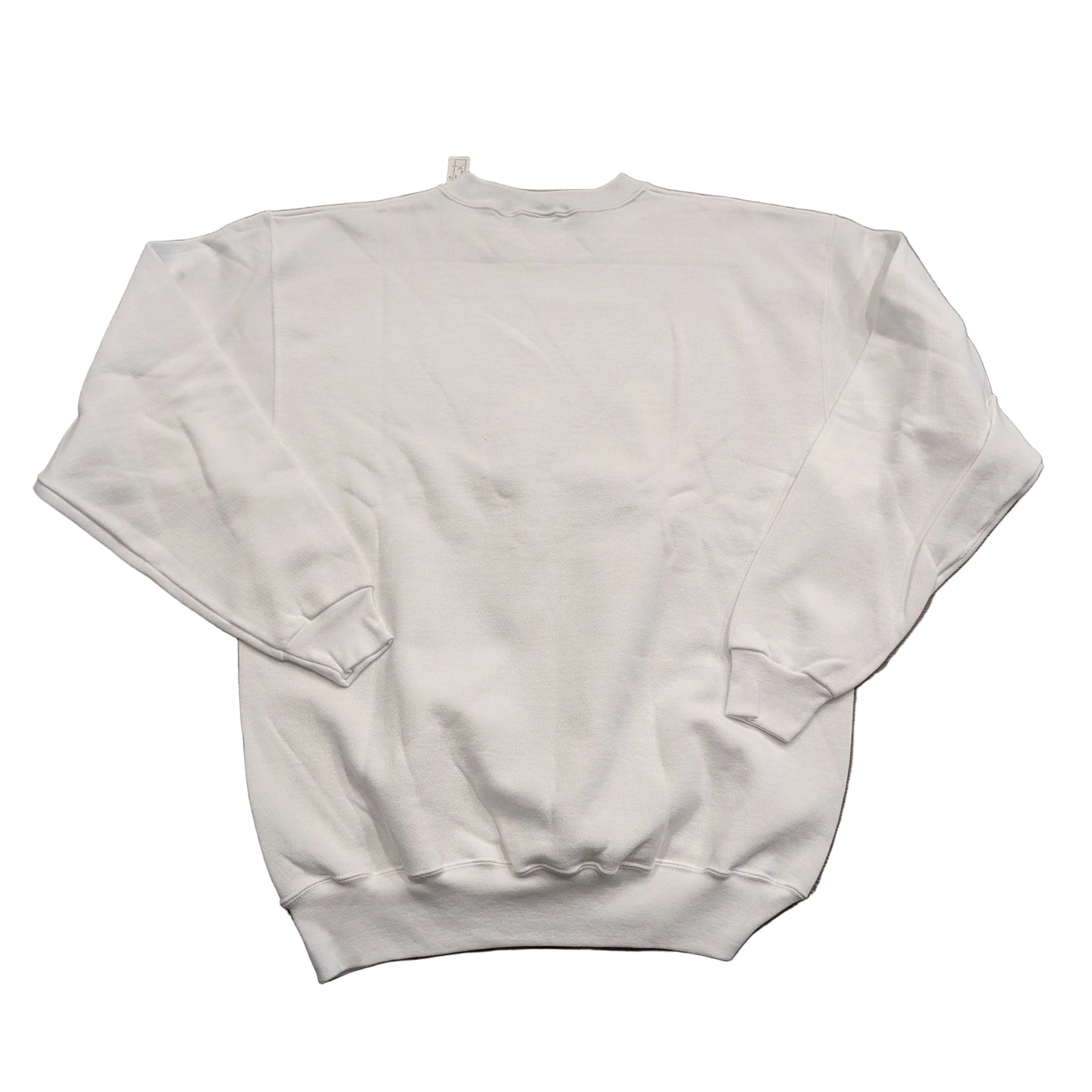 90's/Y2K NBW Silver and Gold American Flag Crewneck Sweatshirt