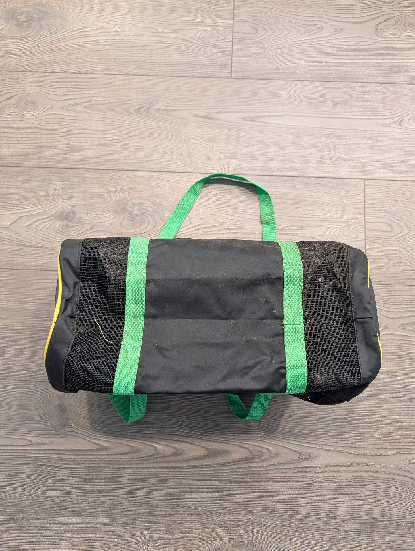 80s/90s Salem Cigarettes Promo Black and Neon Duffle Bag