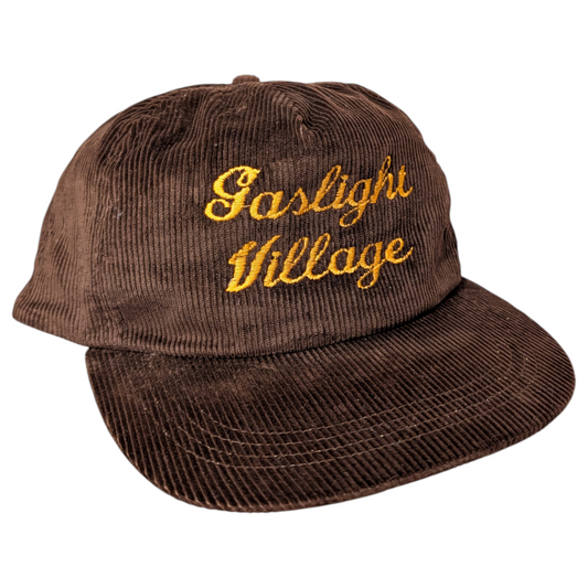70's  Gaslight Village Corduroy Snapback Hat