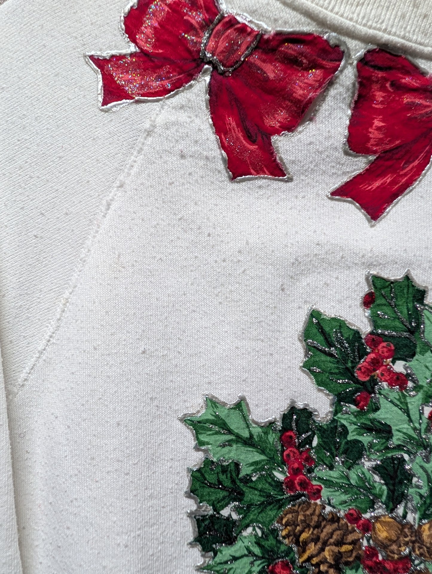 90s Handmade Christmas Crewneck Sweatshirt