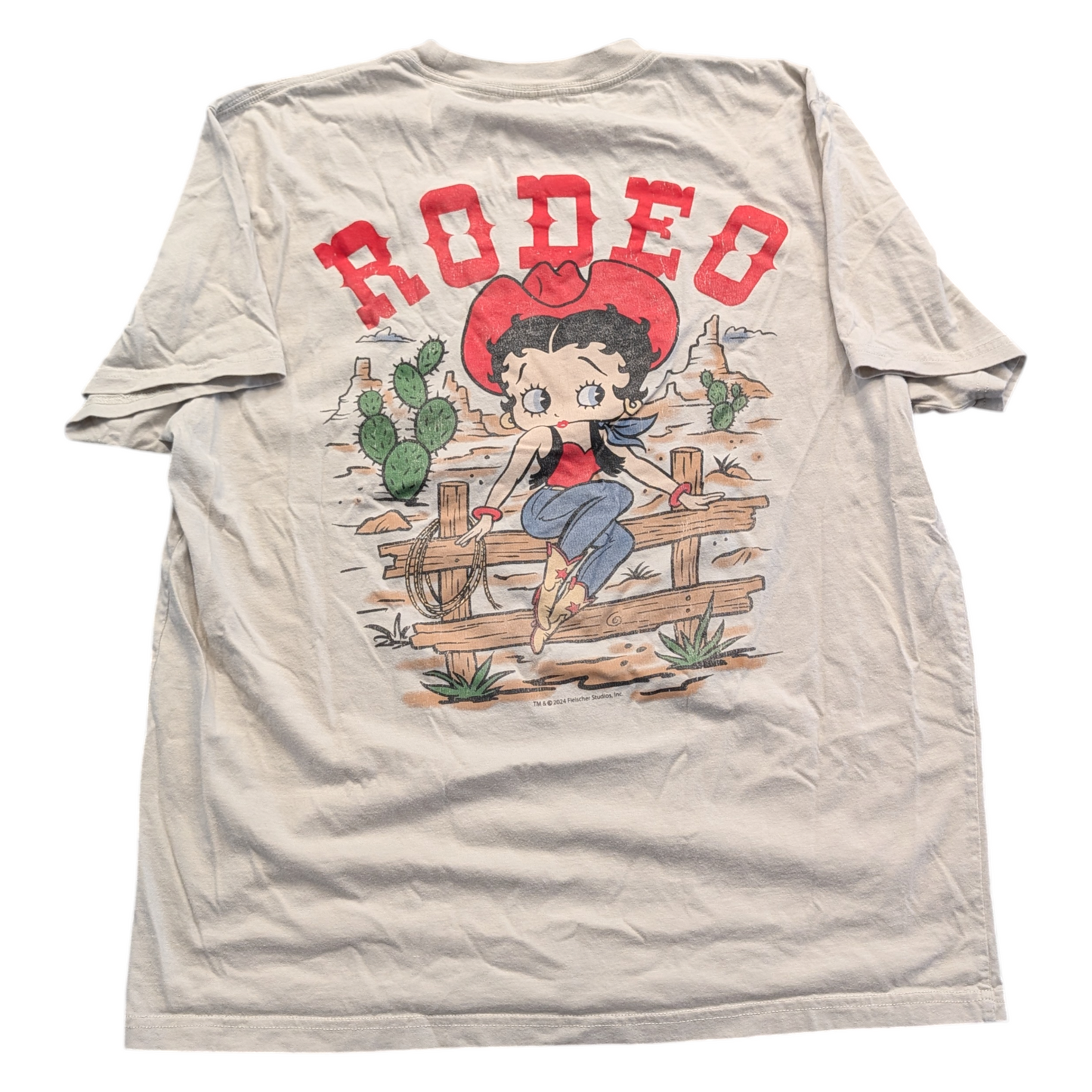 2024 Betty Boop Rodeo t shirt