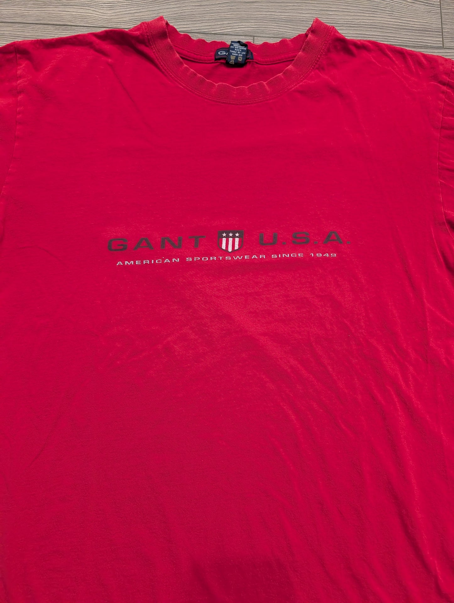 Y2K Gant USA Short Sleeve T Shirt