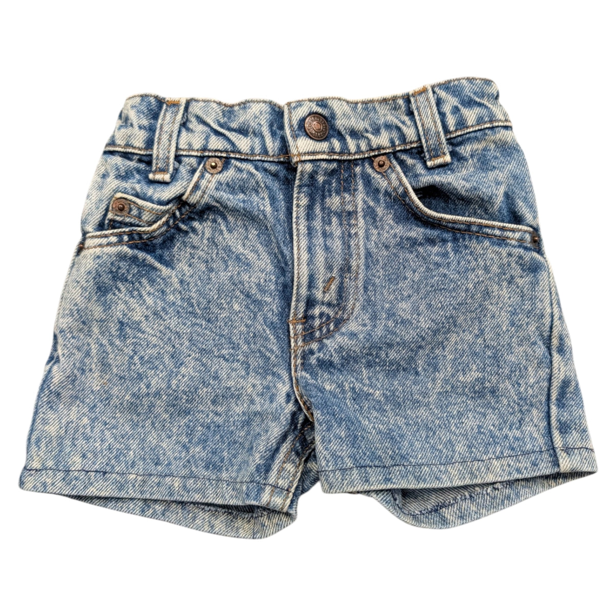 80s Youth Levis Acid Washed Jean Shorts