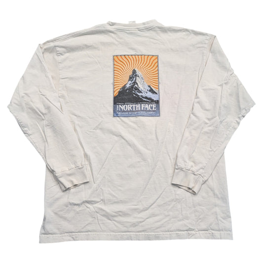 90s The North Face Never Stop Exploring Long Sleeve T Shirt