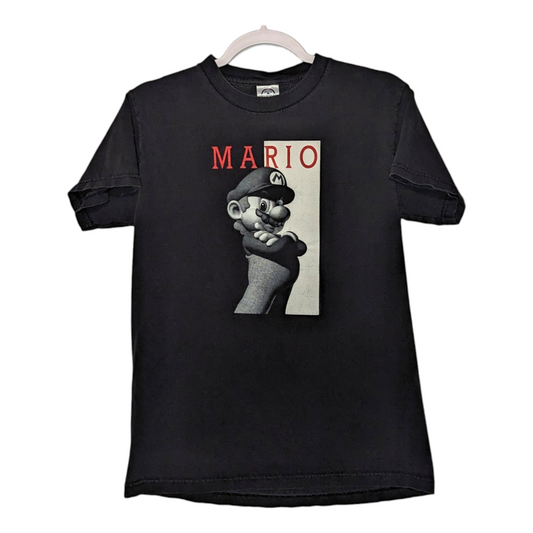 Y2K Mario Scarface parody shirt