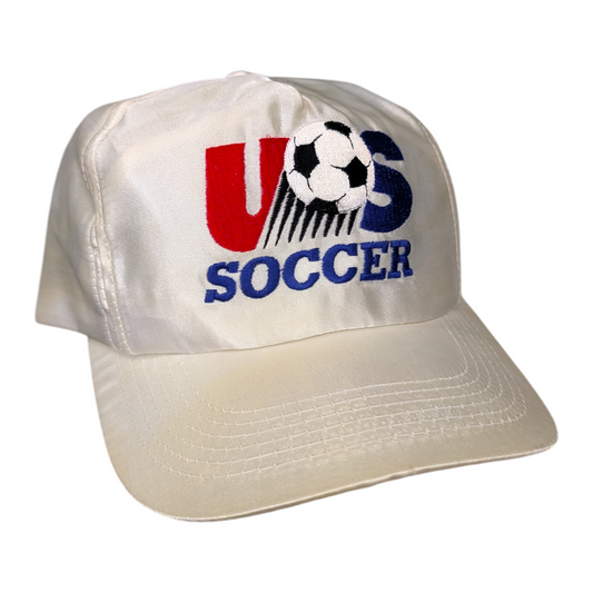 80s/90s Team USA Satin Adidas Soccer Snapback Hat
