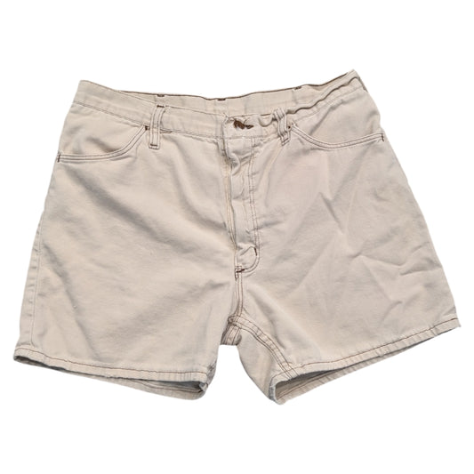 70s Maverick Soft Cream Twill Shorts