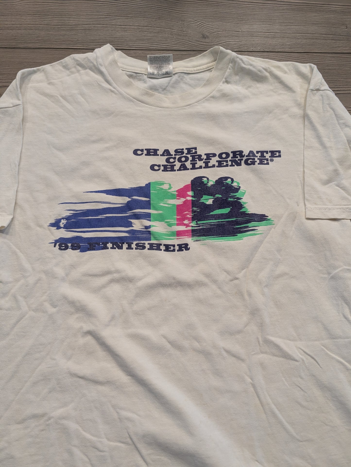 1999 Chase Corporate Challenge finisher T shirt