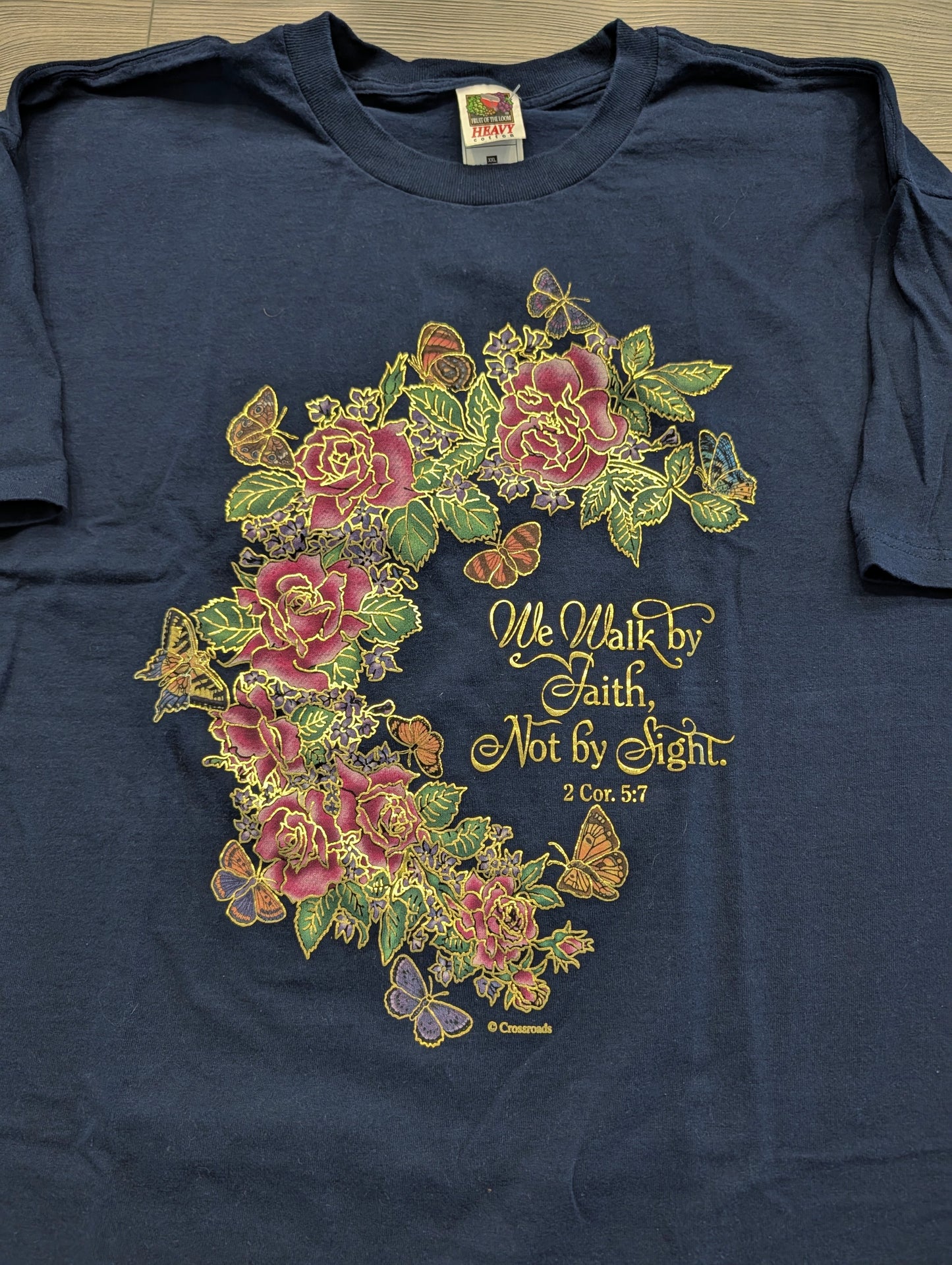 Y2K Grannycore Religious Quote Corinthians T shirt