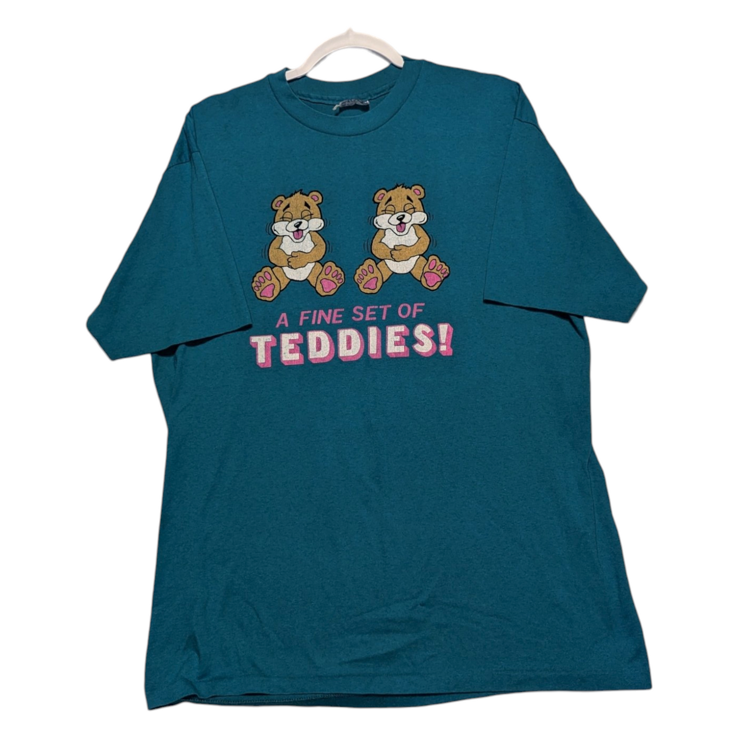 80s / 90s A Fine Set of Teddies parody t shirt