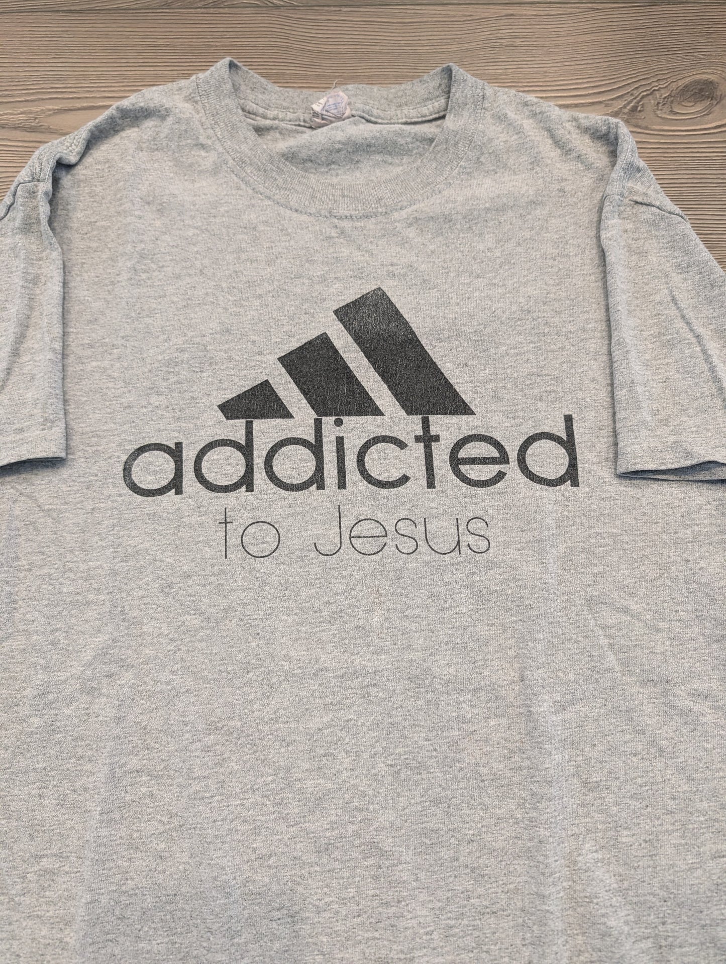 Y2K Jesus Sports Parody T shirt