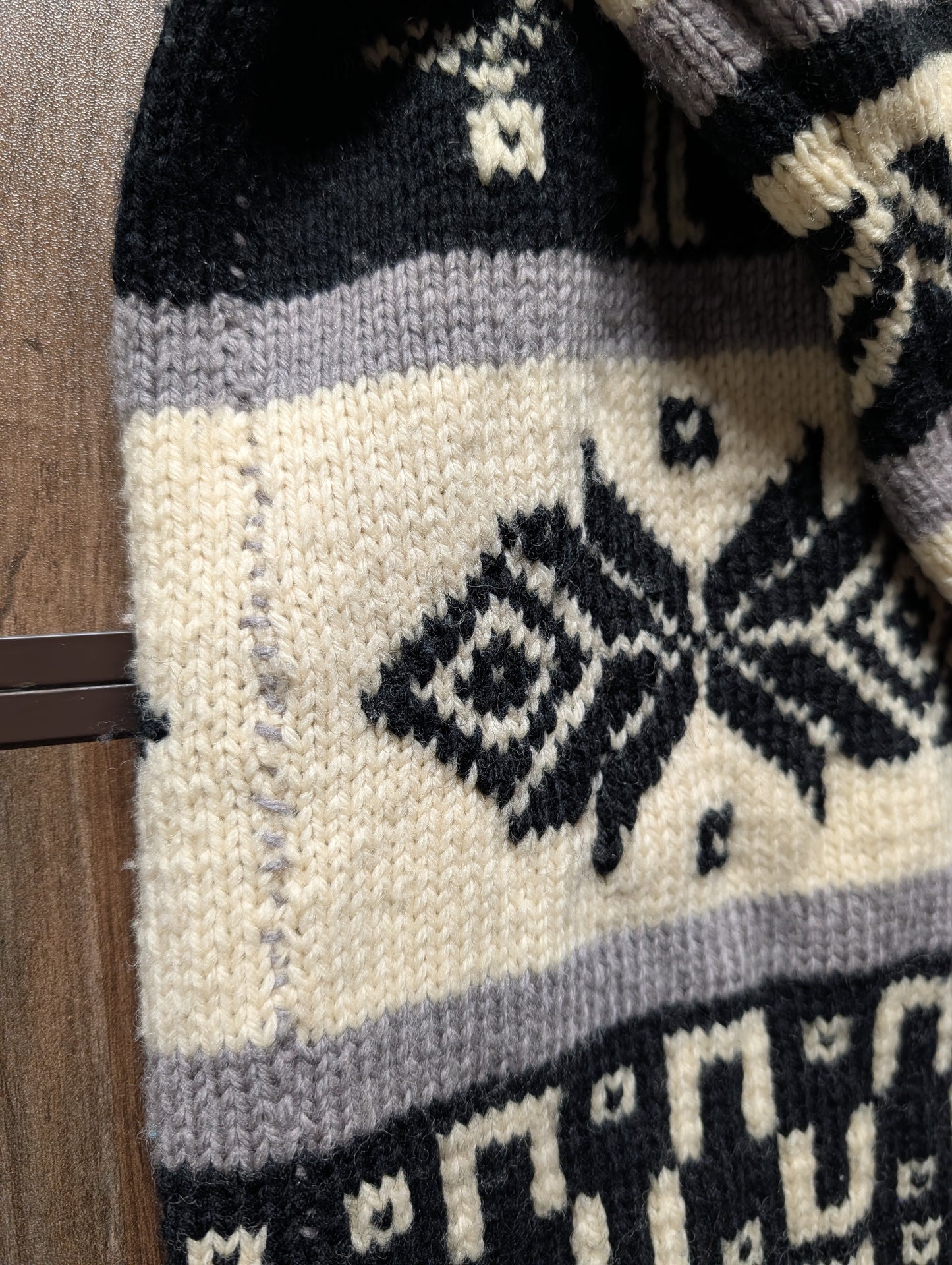 80s Hand Knit Alpaca Sweater