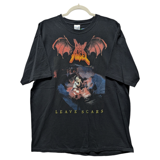 Mid 2000's Dark Angel Leave Scars Metal T Shirt