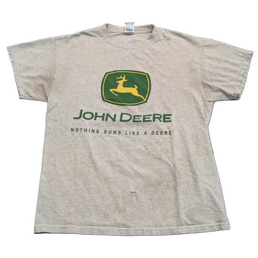Y2K John Deere Tractor T shirt