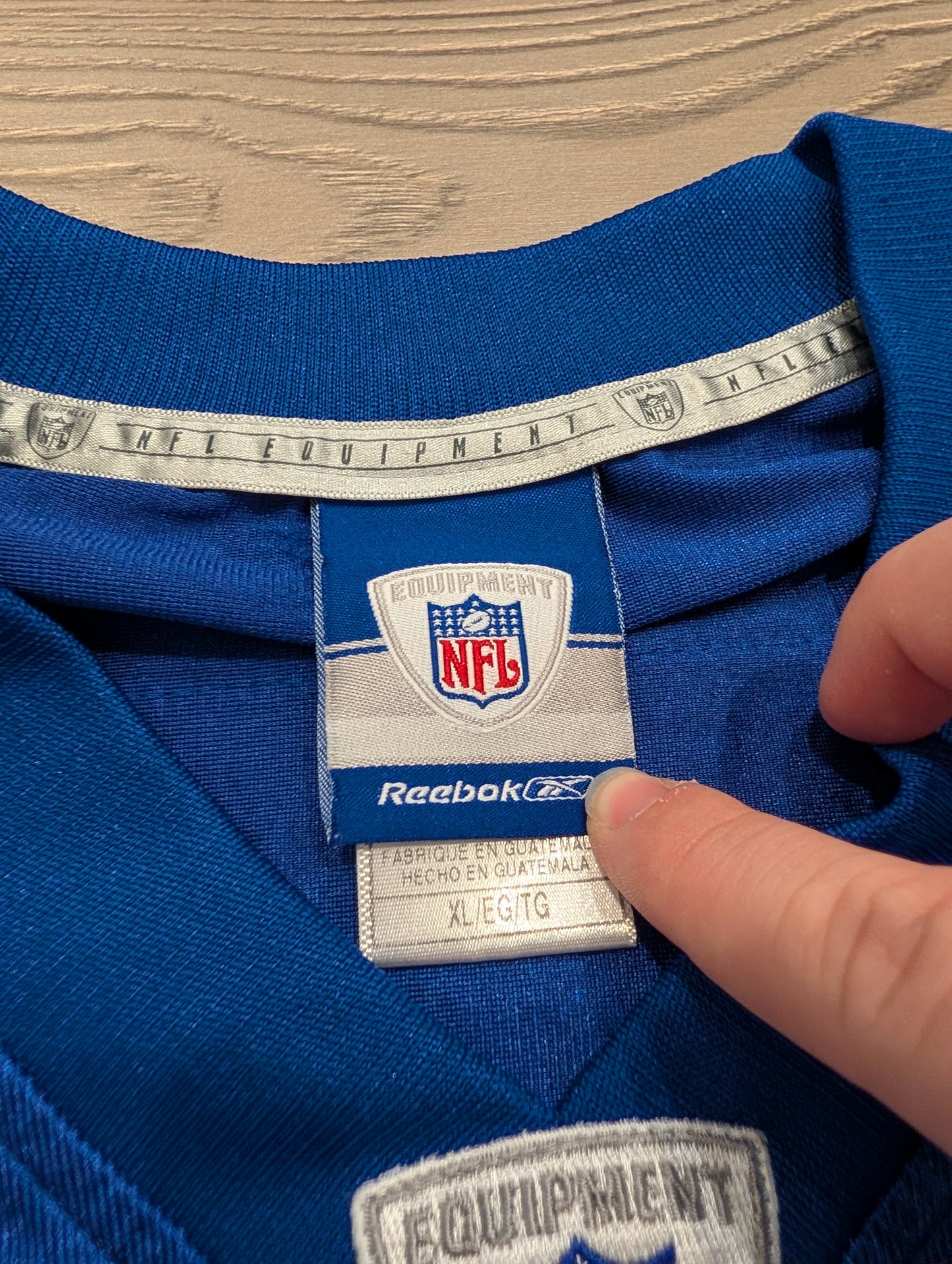 Y2K Reebok Trent Edwards NFL Buffalo Bills Jersey