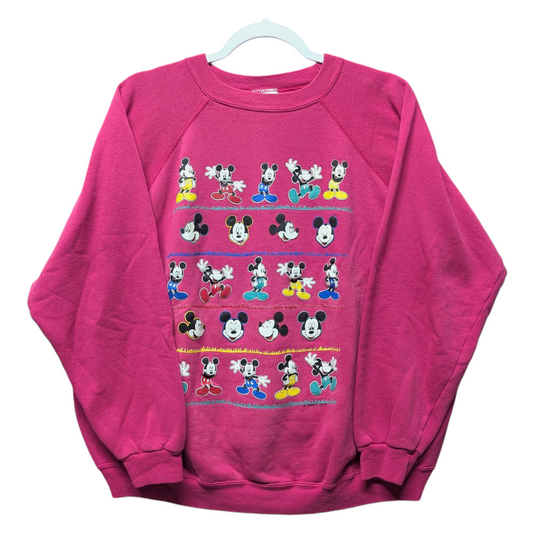 80s / 90s Mickey Mouse Mini Character Crewneck Sweatshirt
