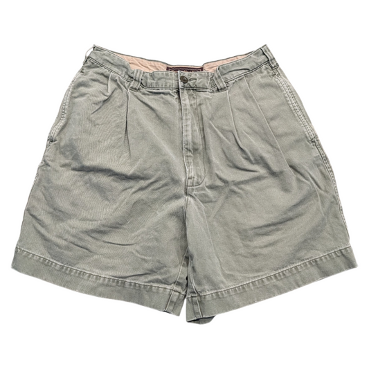 90s Abercrombie & Fitch Pleated Casual Khaki Shorts