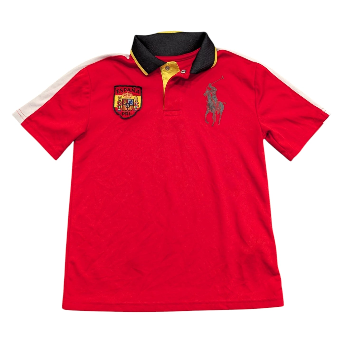 Y2K Youth Polo Ralph Lauren Espana Athletic Polo Shirt