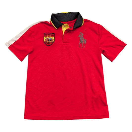 Y2K Youth Polo Ralph Lauren Espana Athletic Polo Shirt