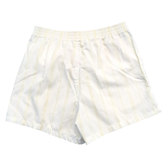 90s Youth Yellow Pinstriped Shorts