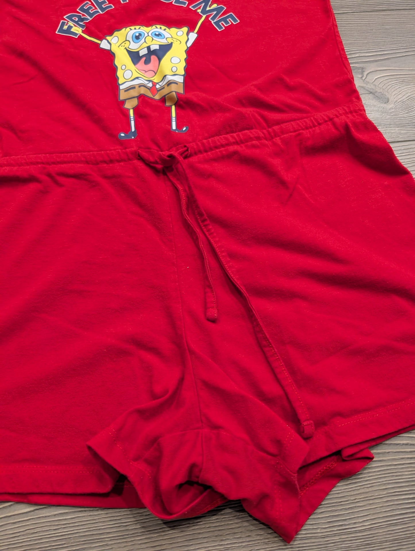 Y2K Free to Be Me Sponge Bob Romper