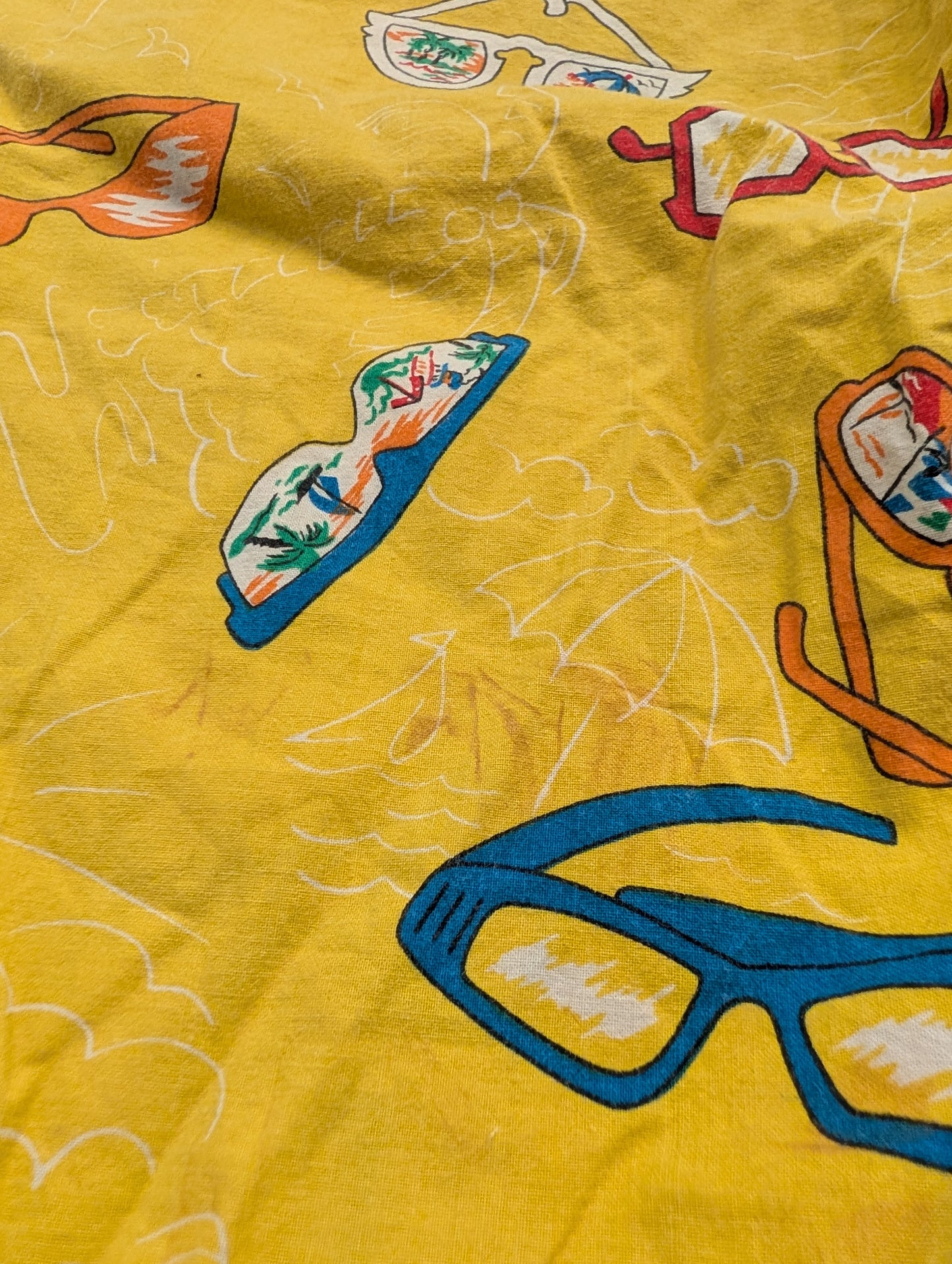 90's Dakota AOP Sunglass Long Board Shorts