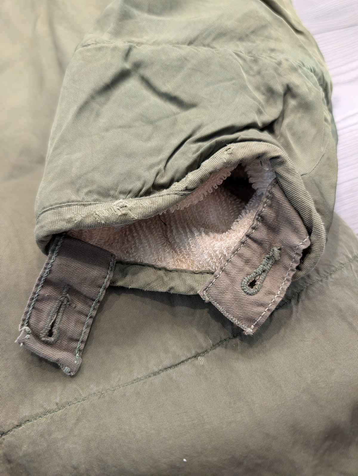 Military Bomber Liner Jacket