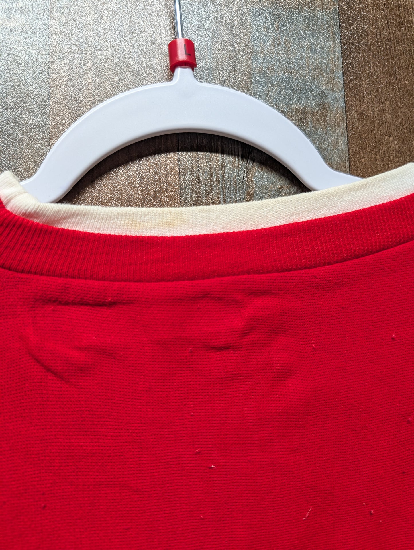 80s Christmas Glitter Scene Crewneck Sweatshirt