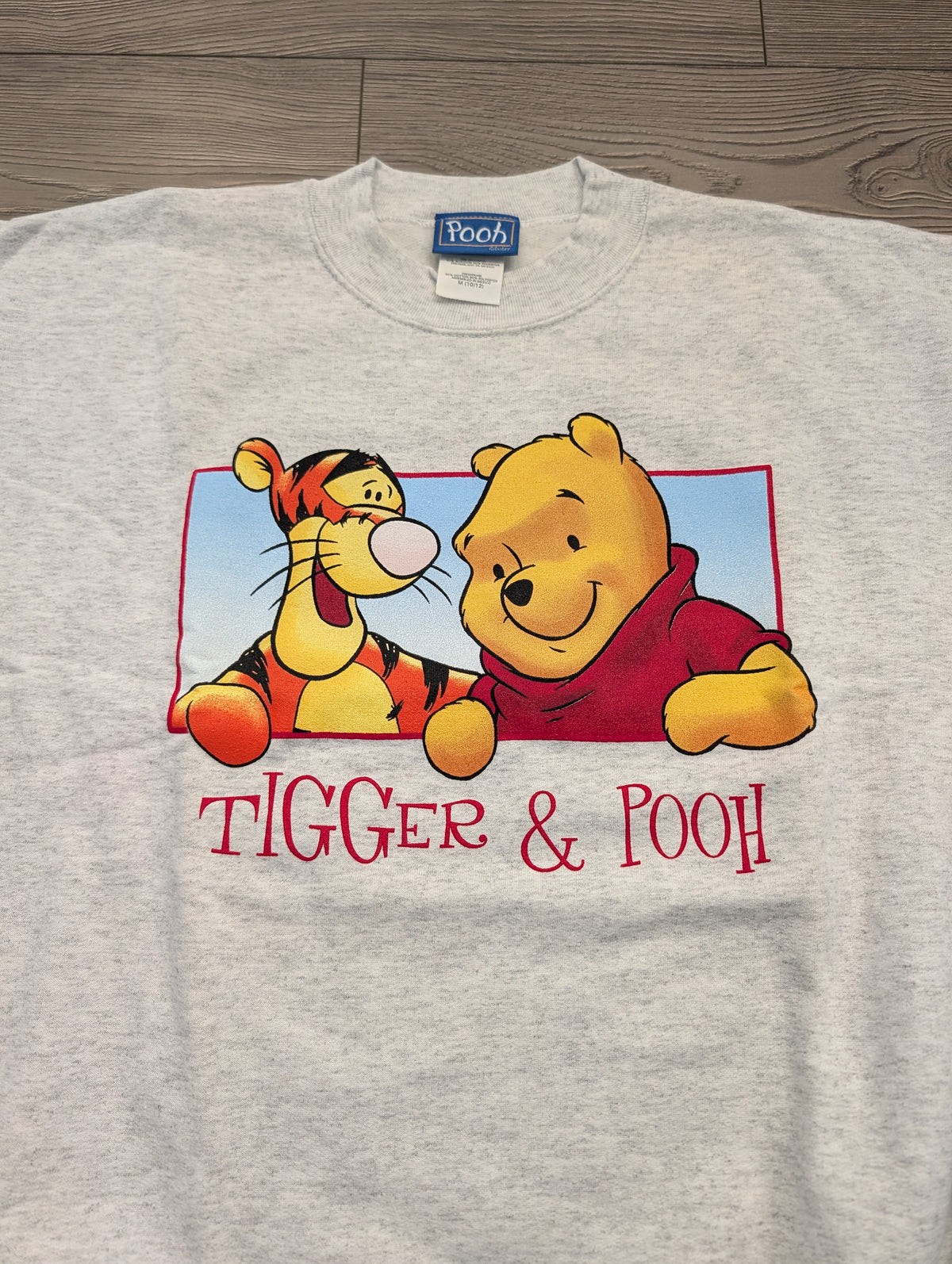 90s Winnie the Pooh Breakthtough Crewneck Sweatshirt