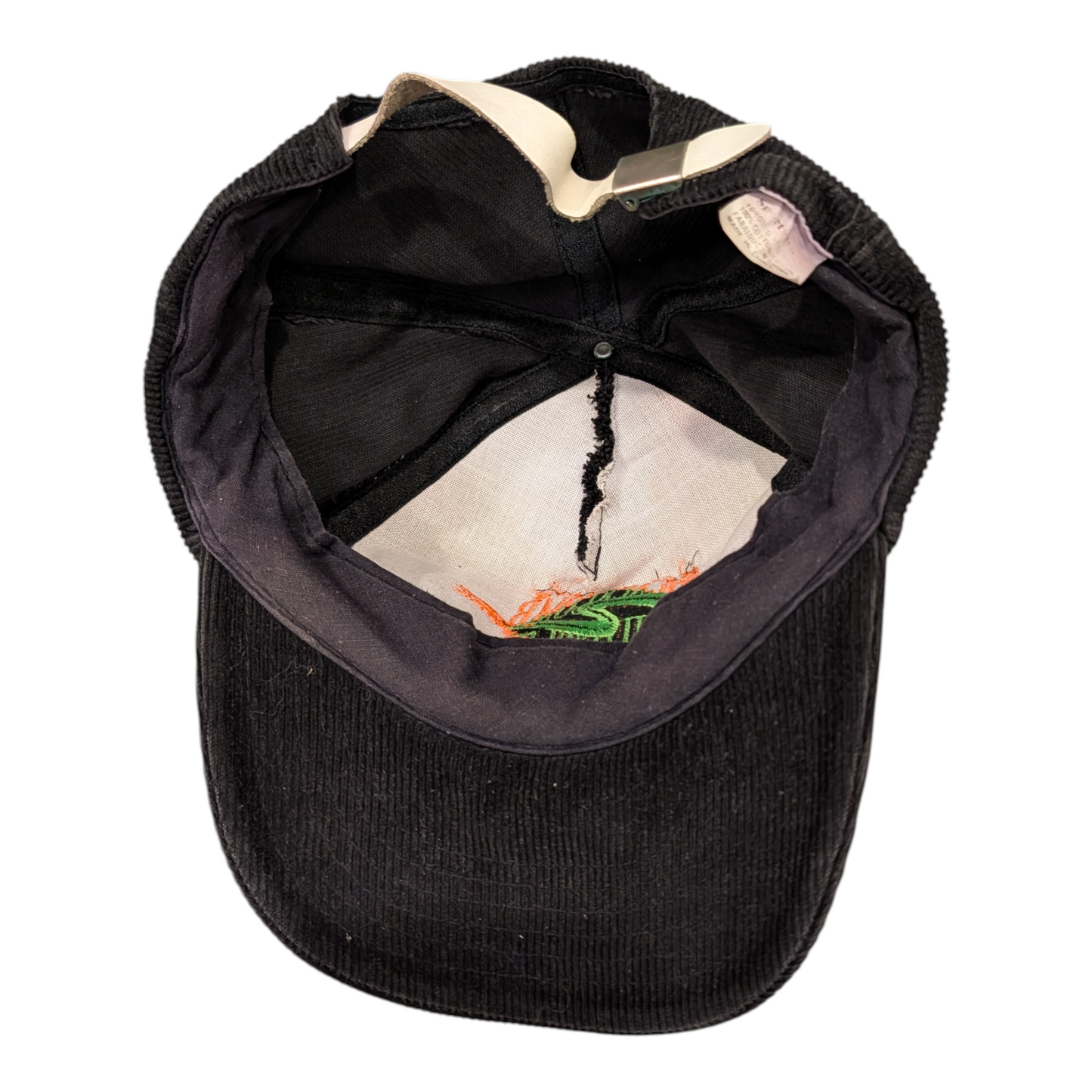 80's/ 90's Whistler Blackcomb Mountain Courdoroy Strapback Hat