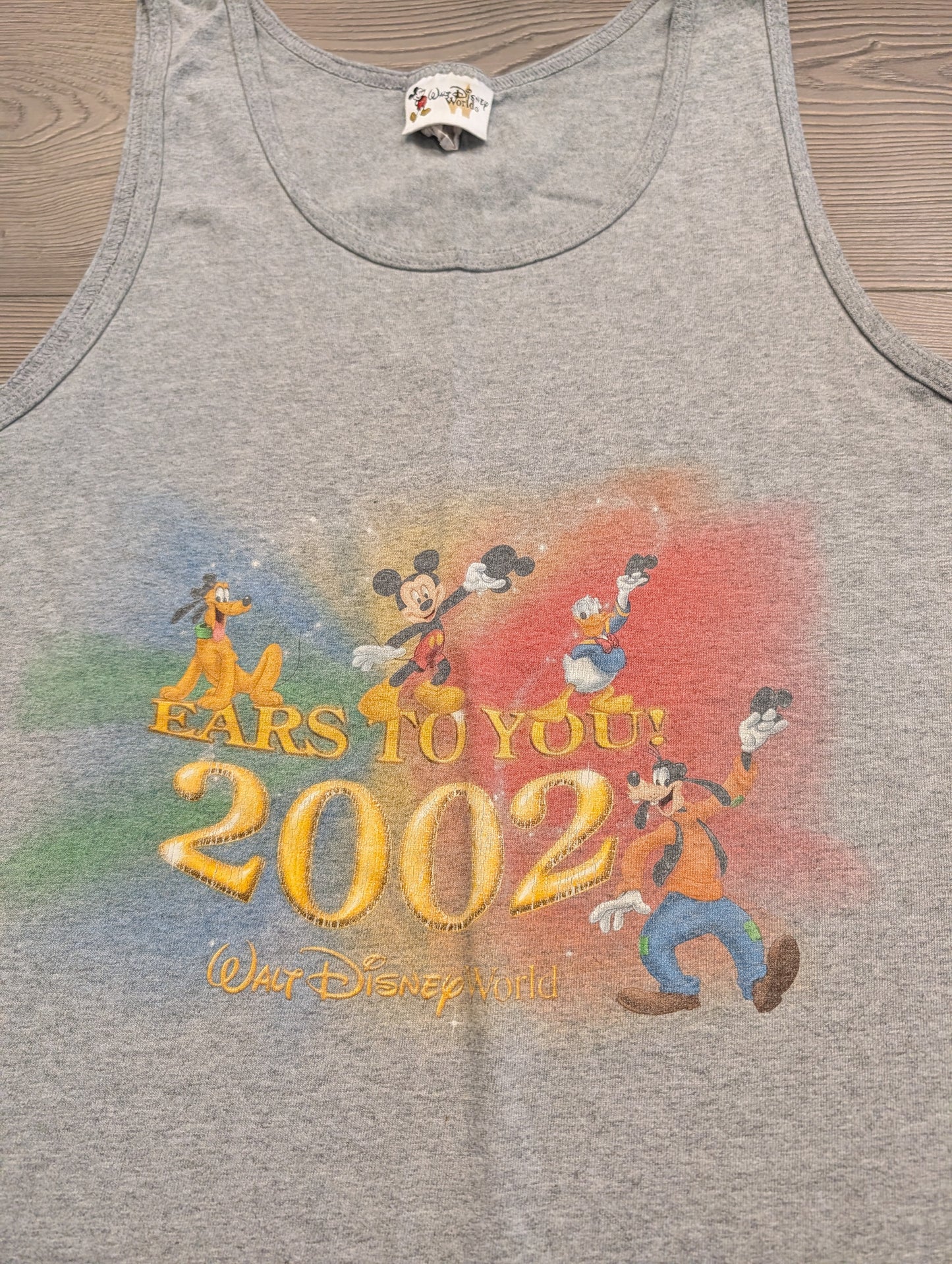 2002 Walt Disney Word Ears to You Tank Top
