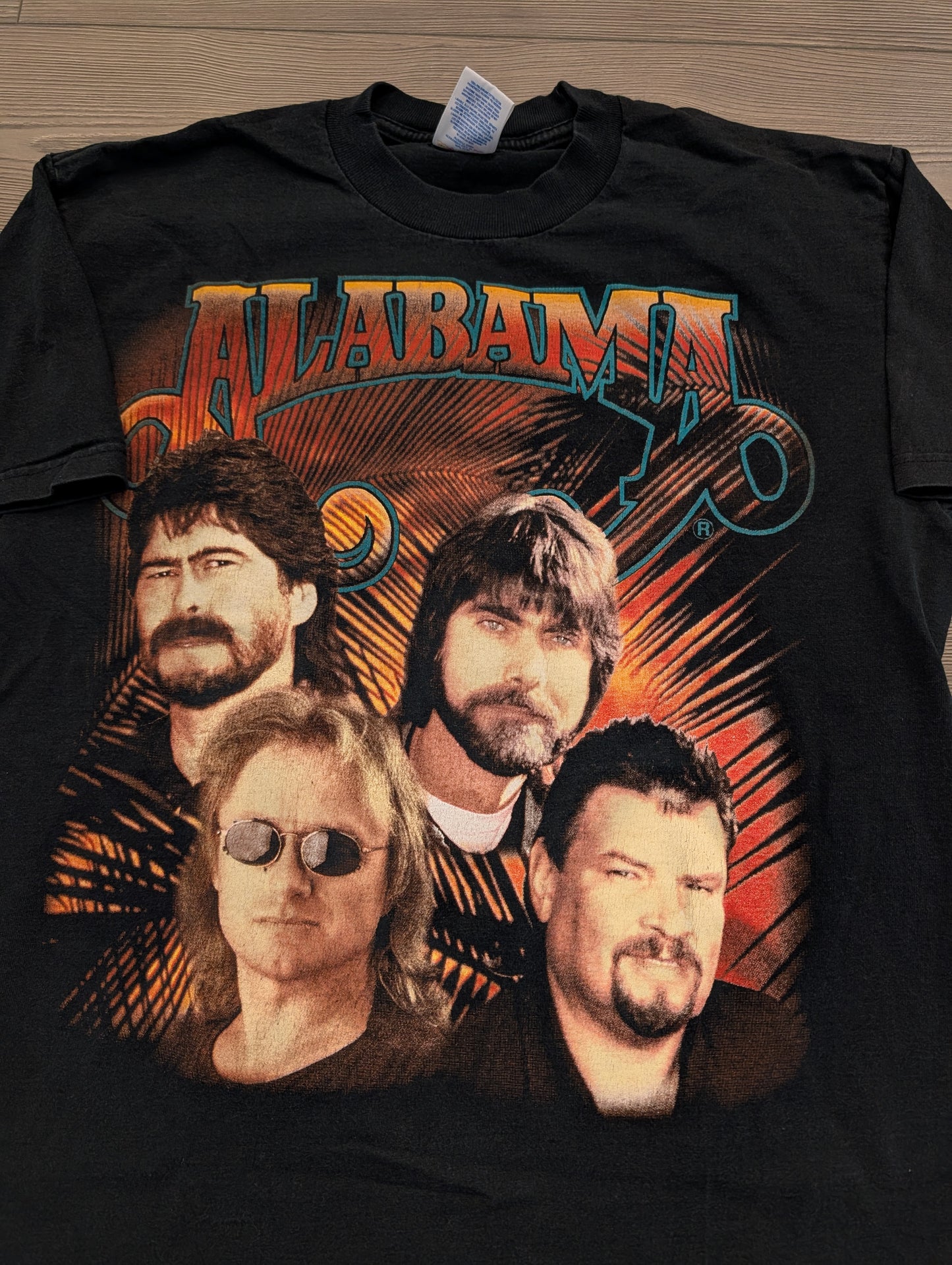 1997 Alabama's  Dancin' on the Boulevard Tour T shirt