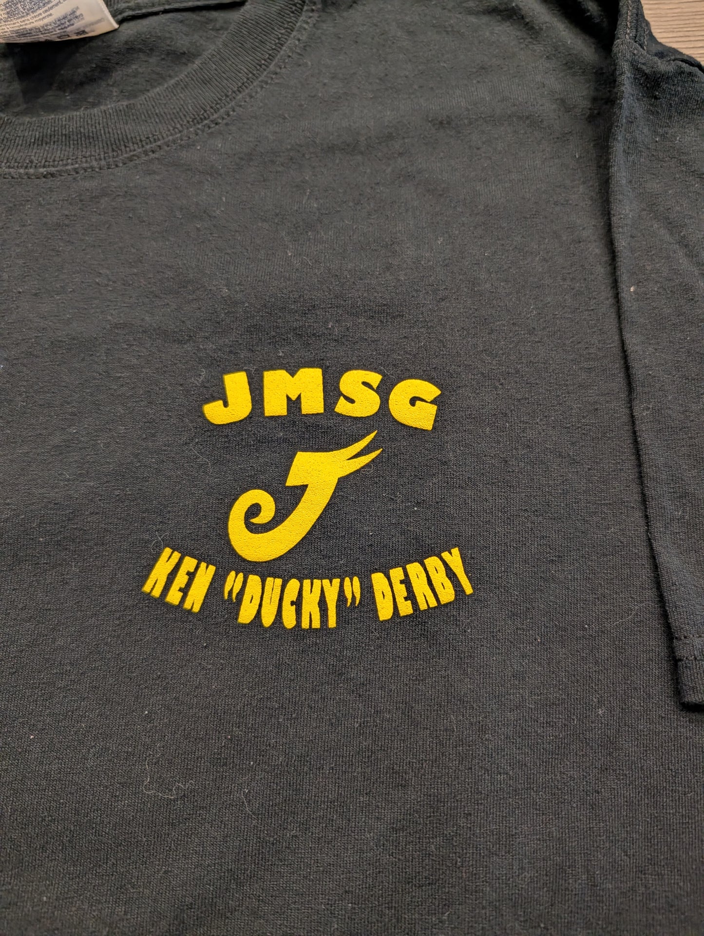Mid 2000's JMSG Ken "Ducky" Derby T shirt
