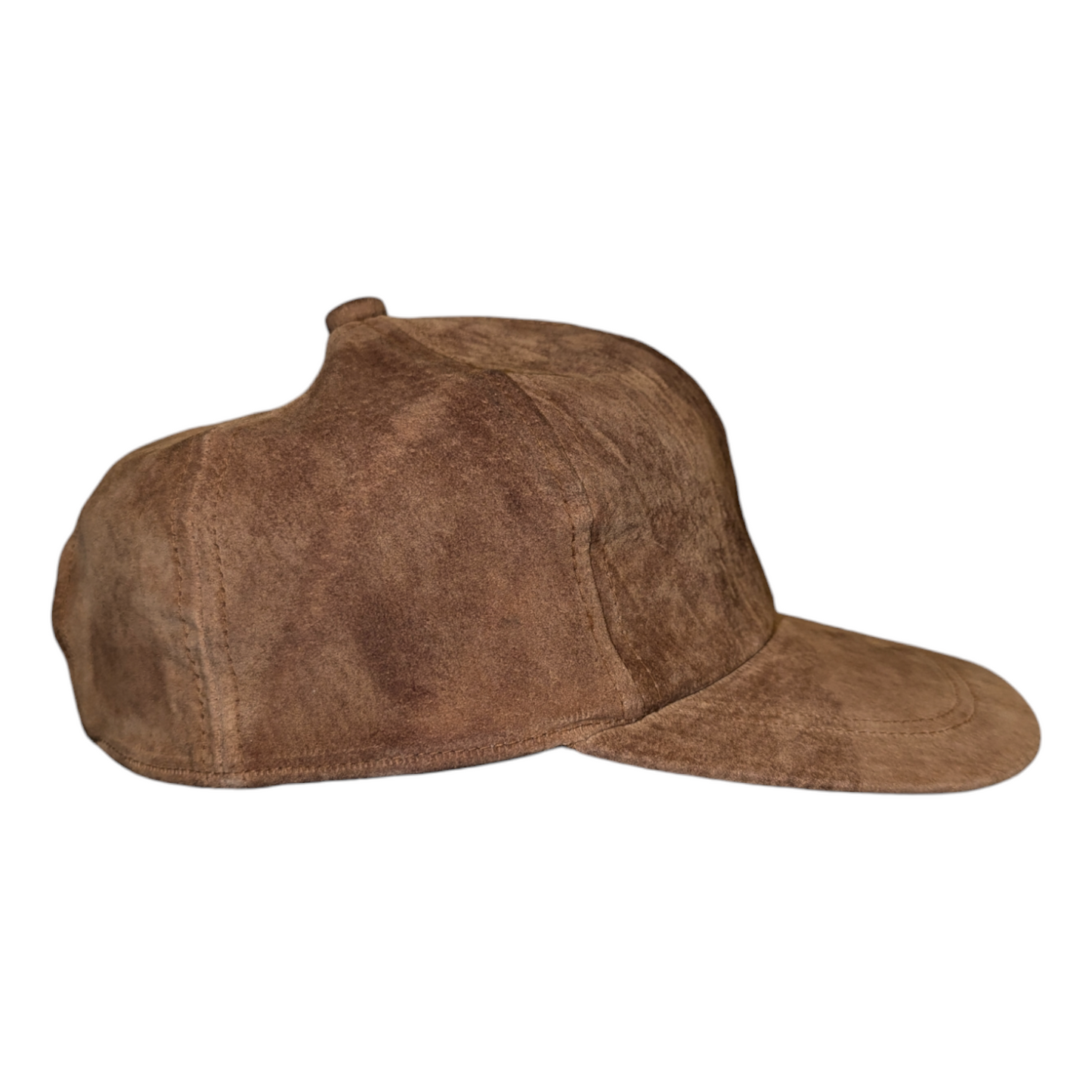 90s Genuine Leather Suede baseball cap hat