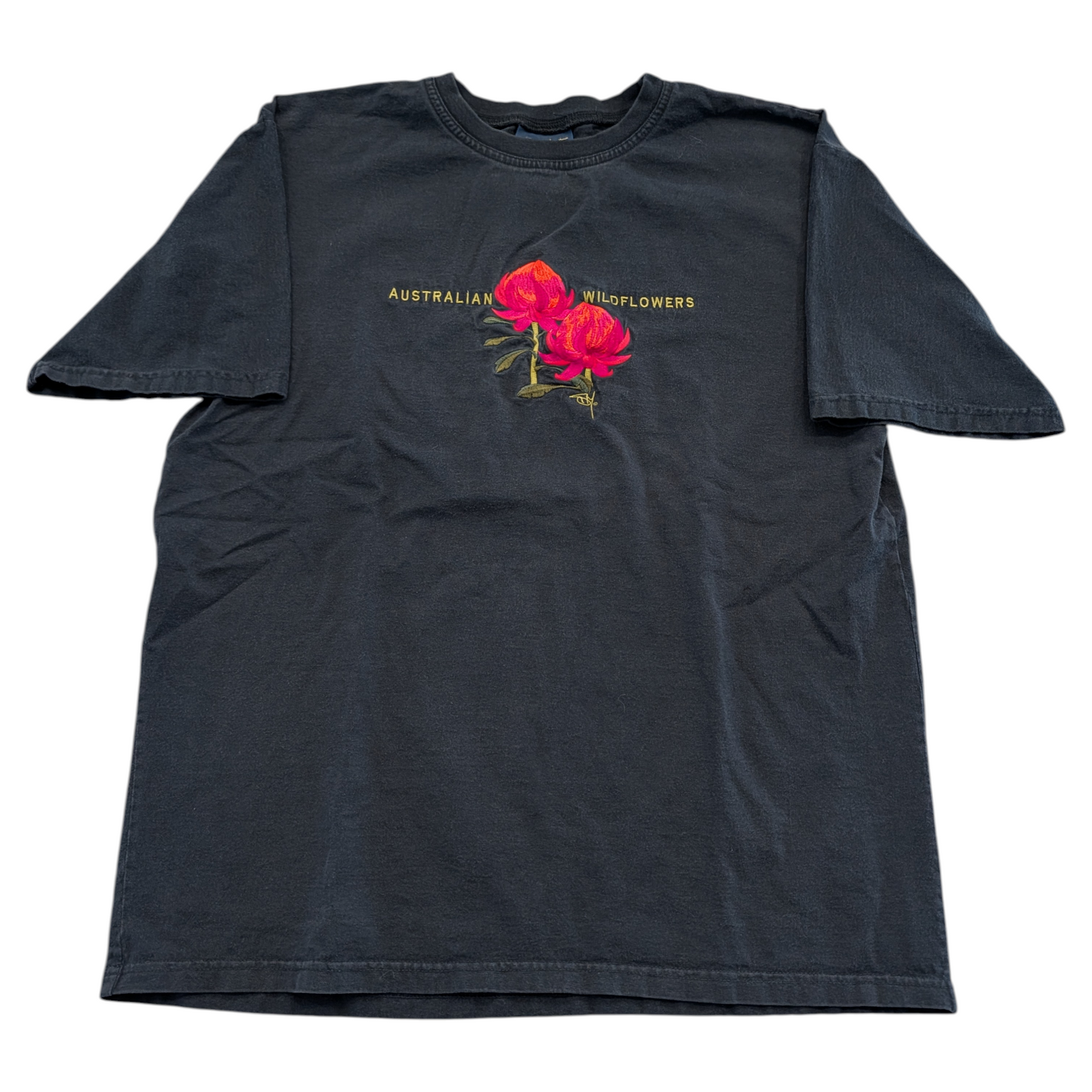 90's Australian Wildflowers T shirt