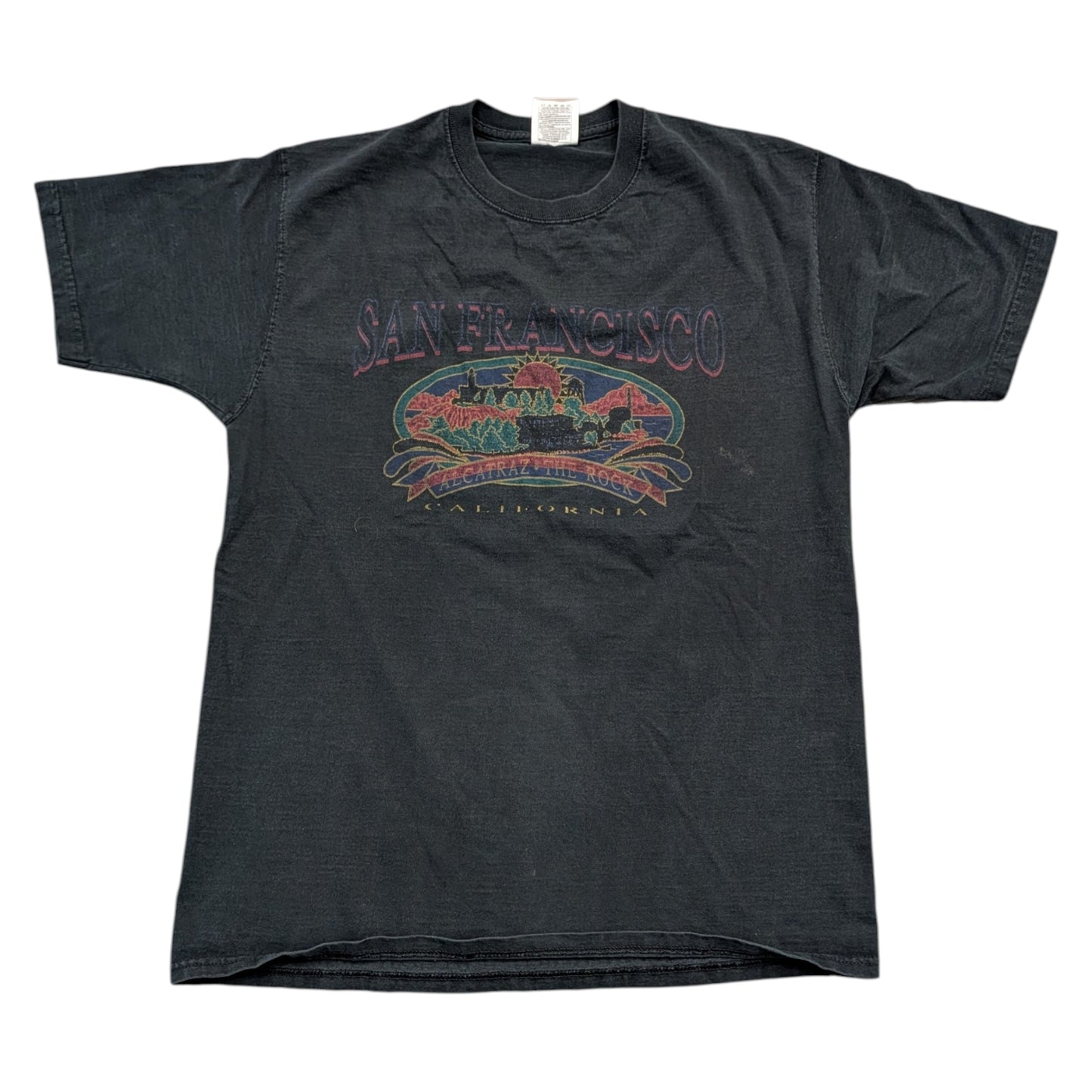 Y2K San Francisco Alcatraz The Rock Short Sleeve T-shirt
