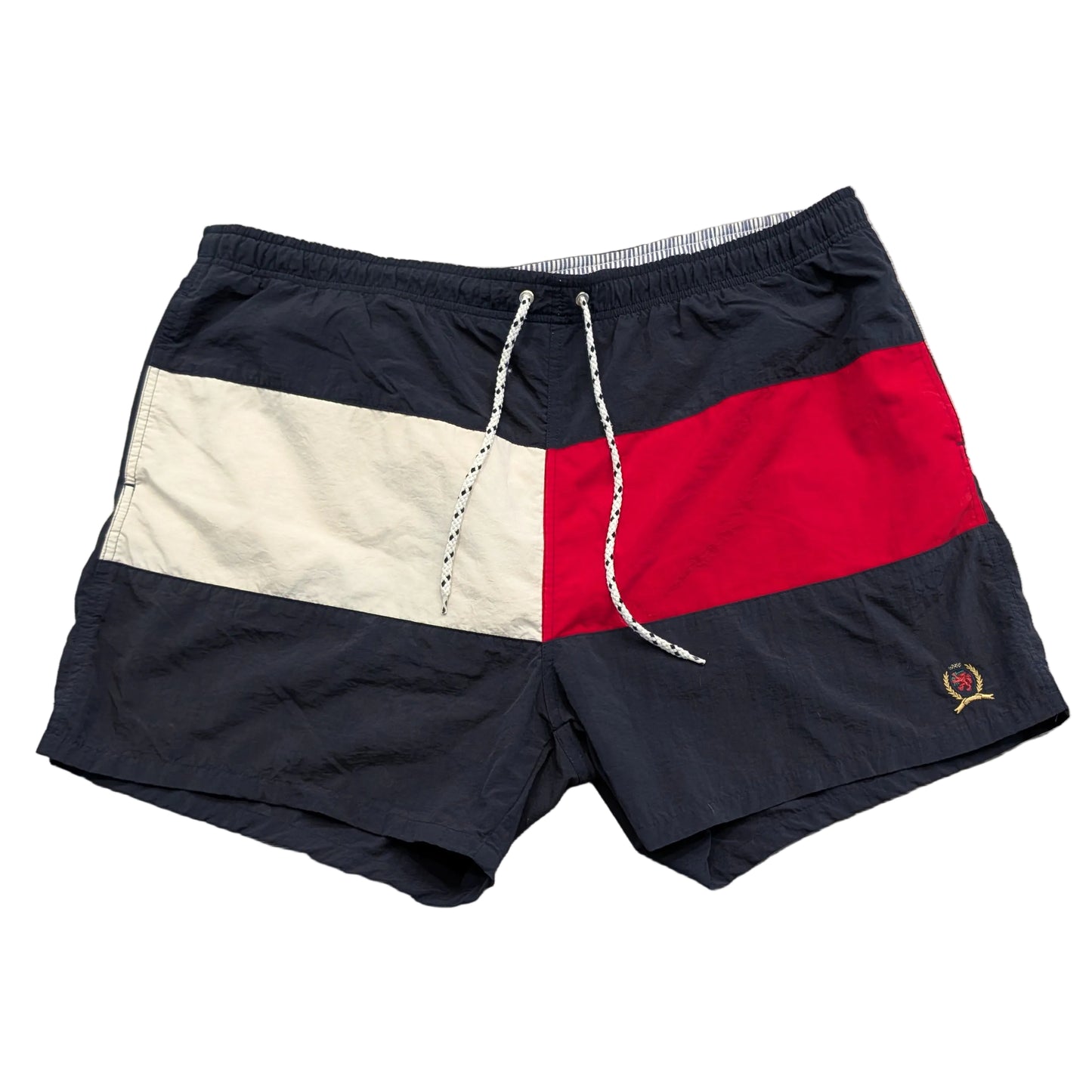 90's Tommy Hilfiger Flag Swim Shorts