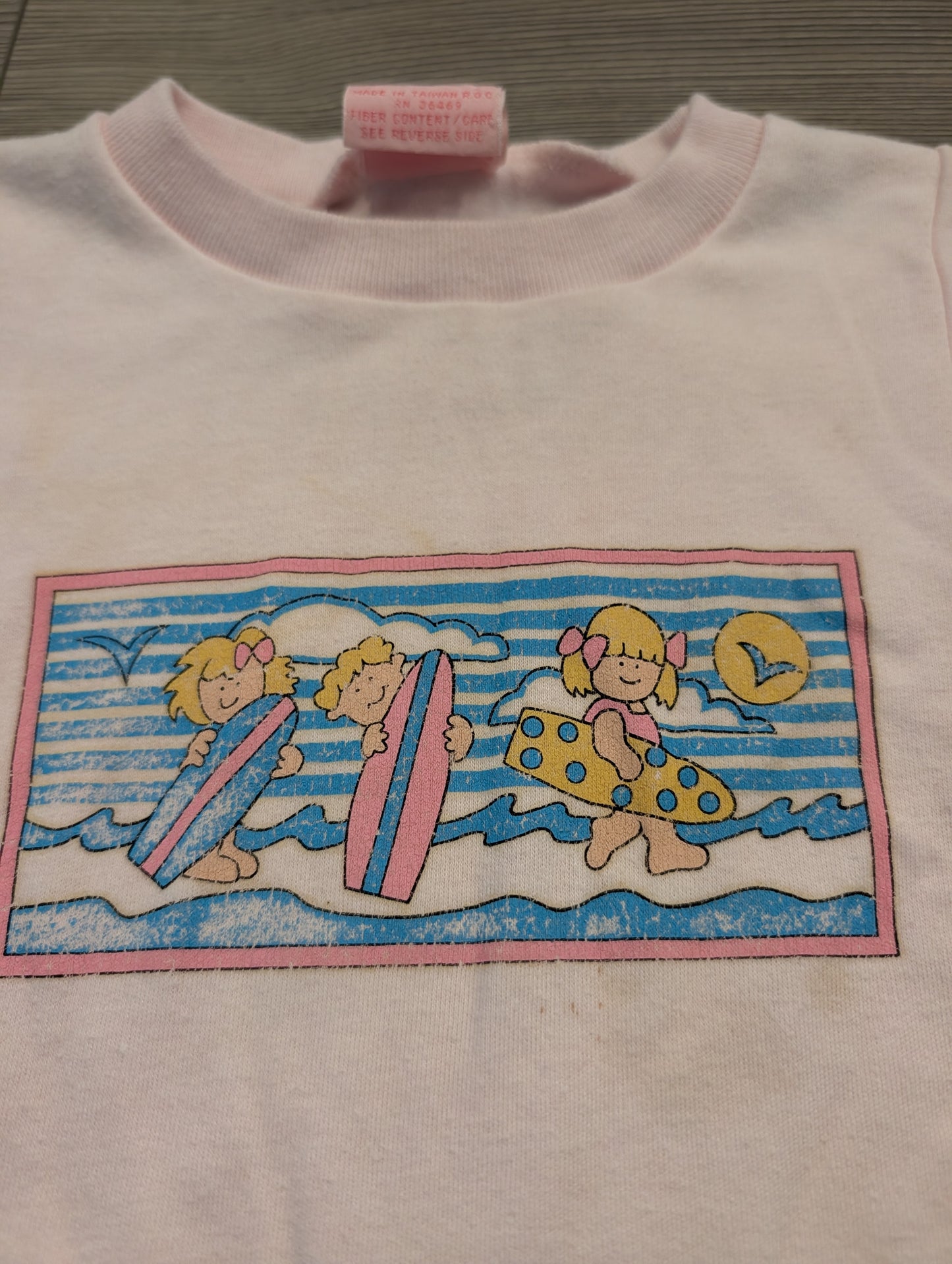 90s Youth Kids Surfing T Shirt