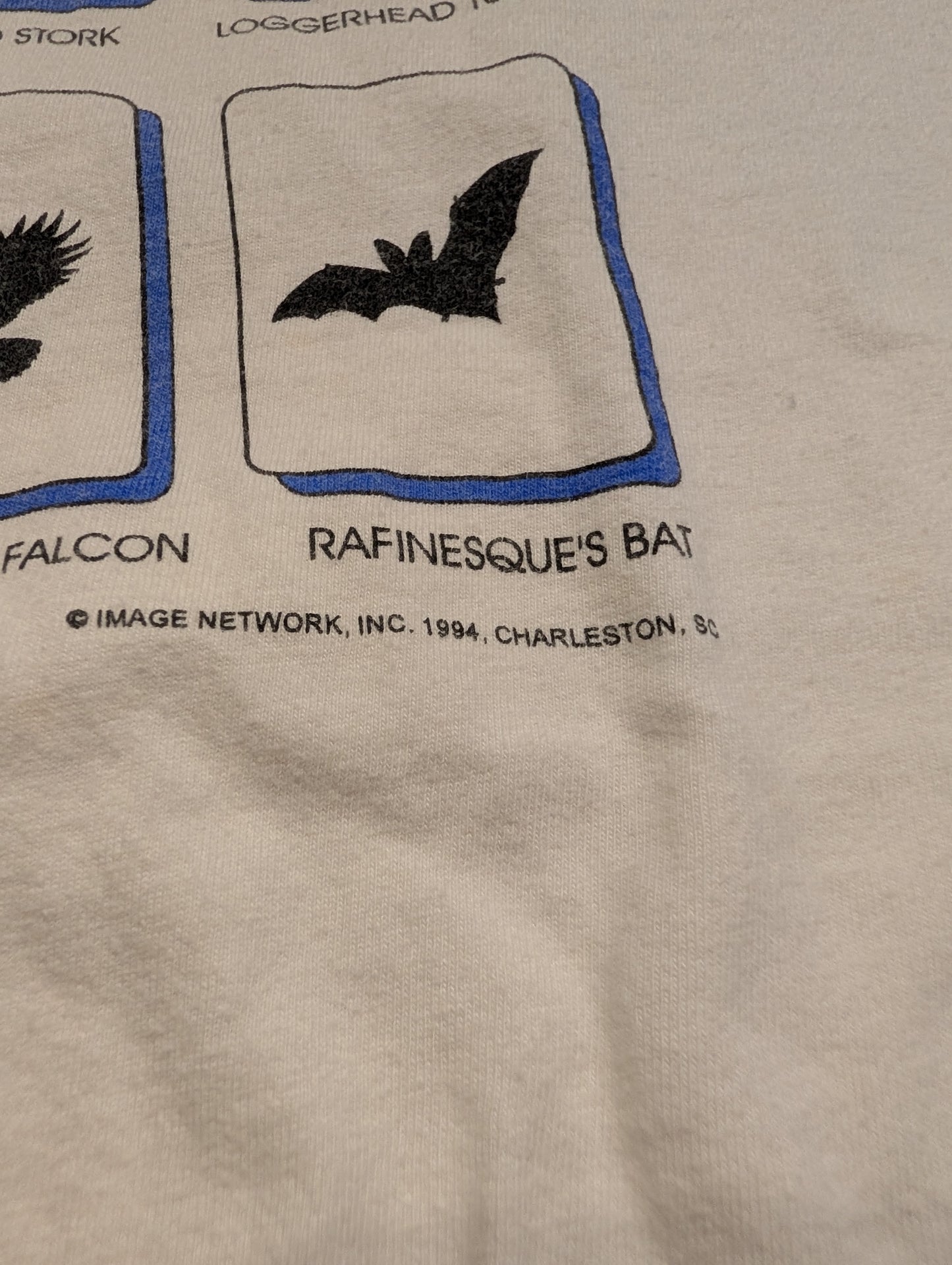 1994 Endangered Species Citadel Cadet Humor T shirt