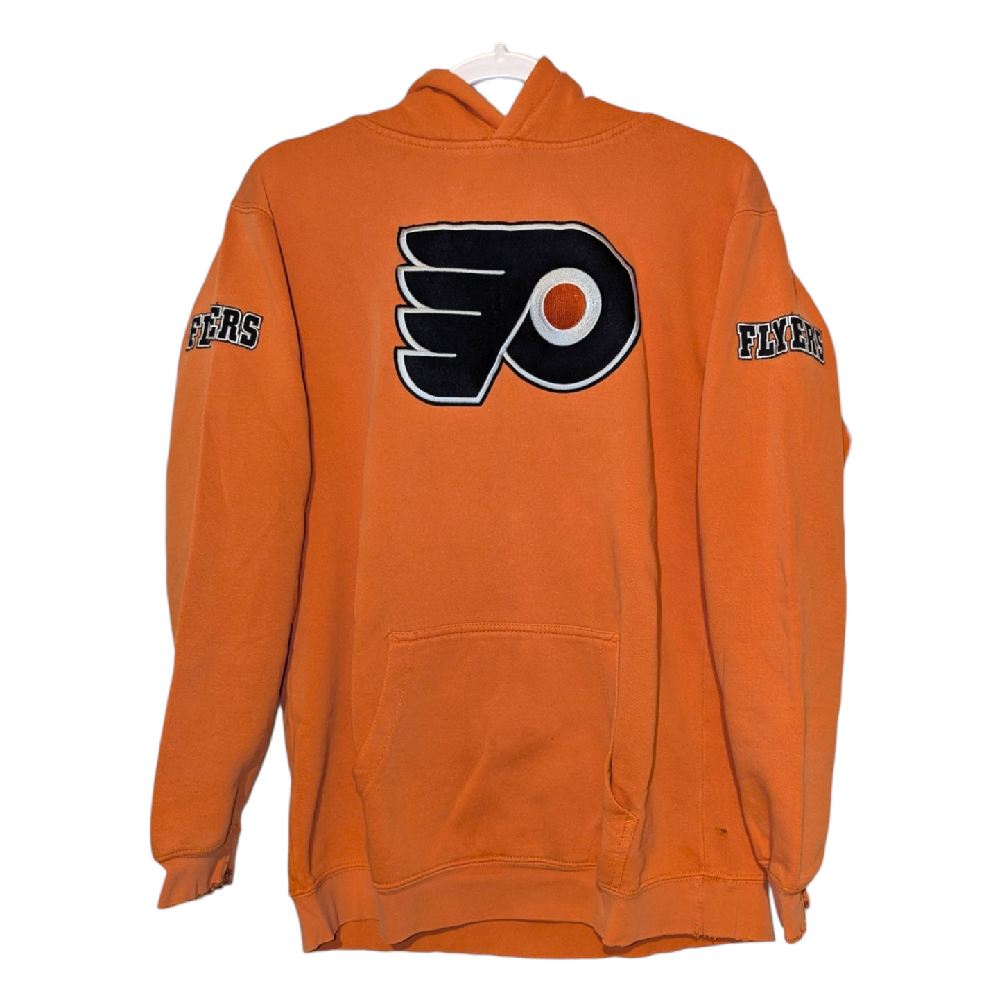 Y2K Philadelphia Flyers NHL Reebok Hoodie Sweatshirt