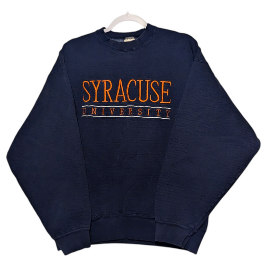 90s Syracuse University Split Bar Crewneck Sweatshirt